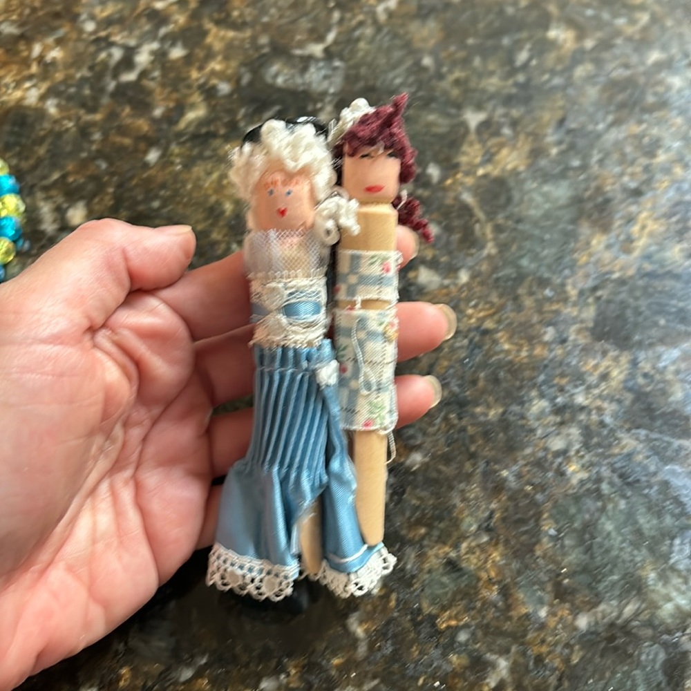 Clothes Pins Wood Dolls